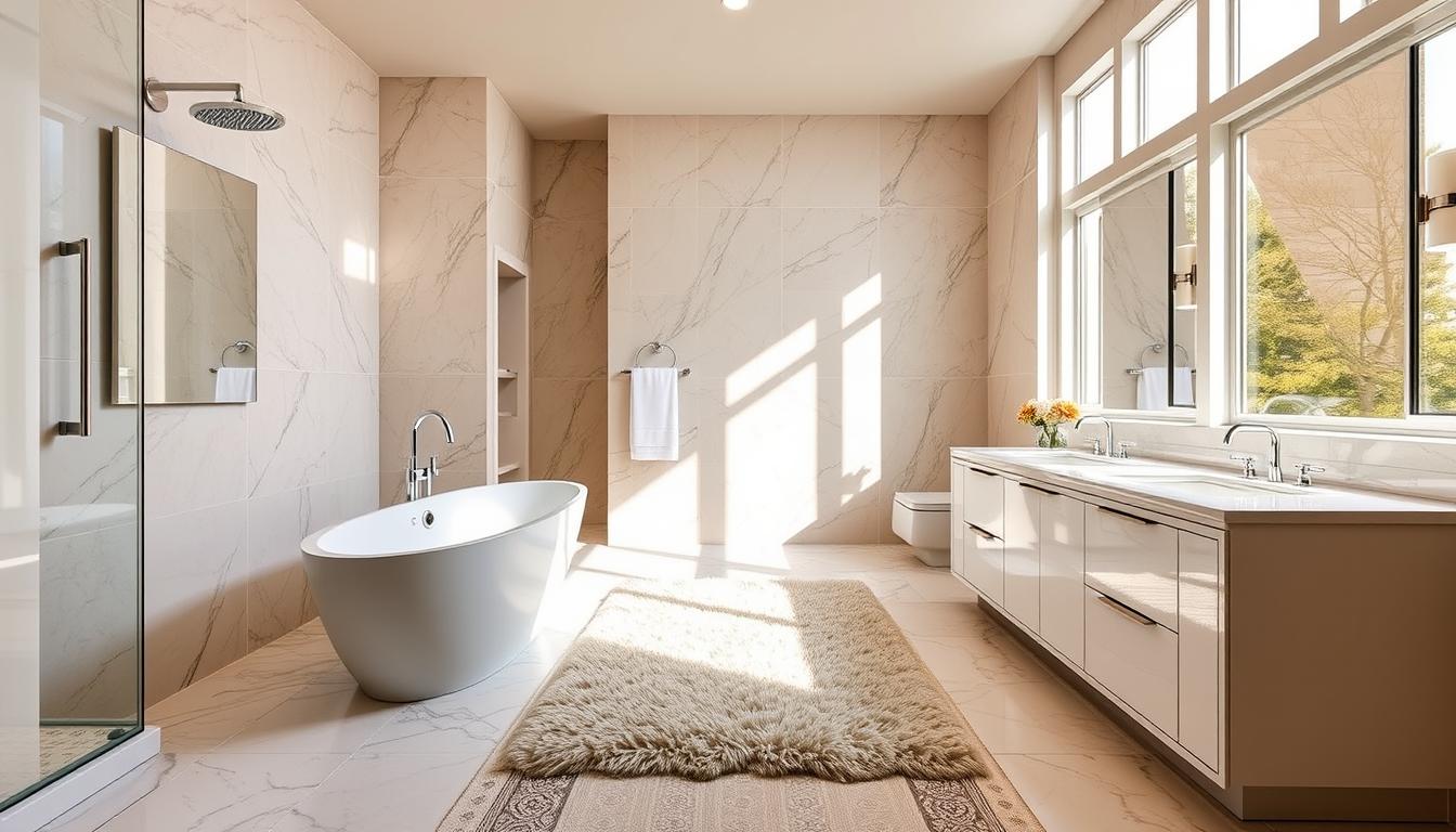 Bath remodeling