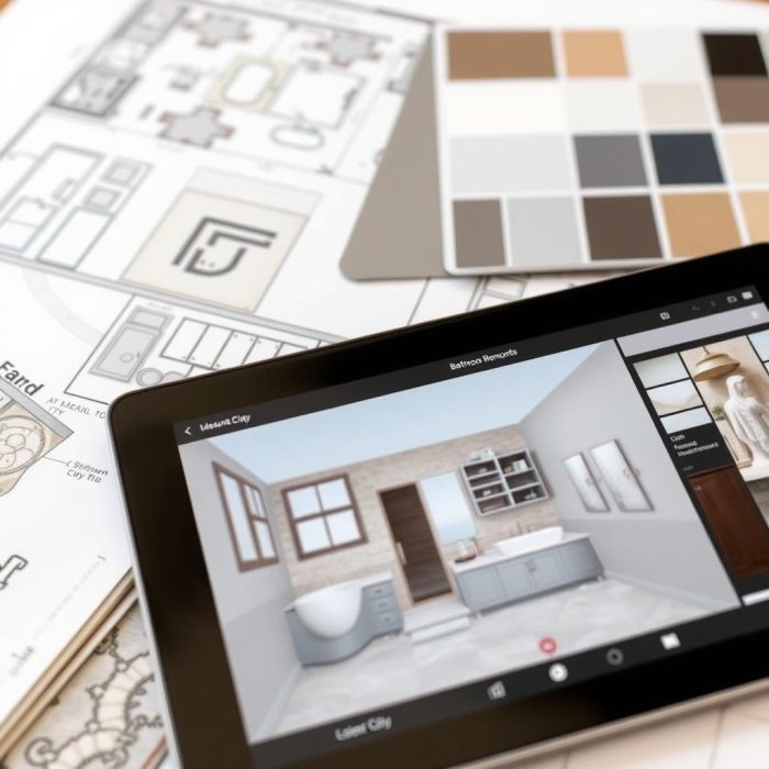 Custom bathroom design planning by League City remodeler Custom bathroom design planning by League City remodeler