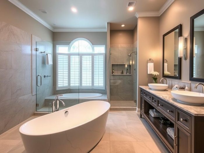 Luxury bathroom renovation in Clear Lake Luxury bathroom renovation in Clear Lake