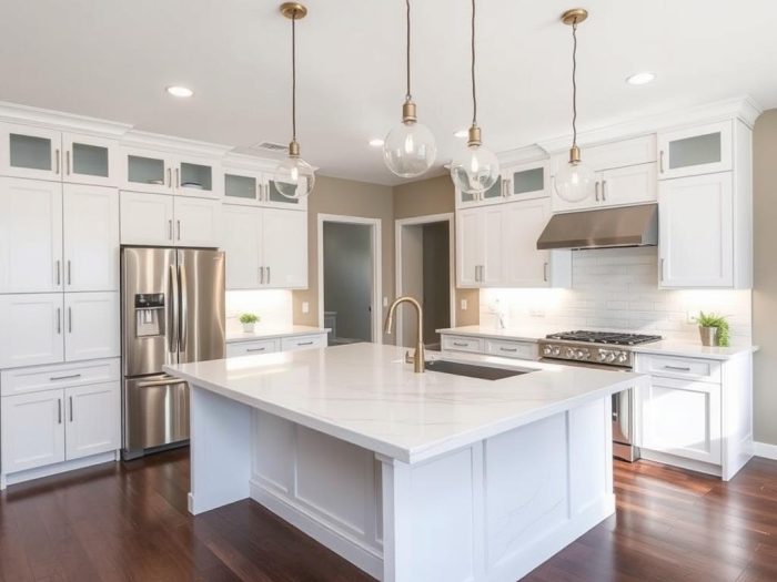 Modern kitchen remodel in Clear Lake by DMV Kitchen & Bath Modern kitchen remodel in Clear Lake by DMV Kitchen & Bath