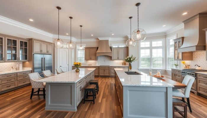 Open concept kitchen and dining area designed by DMV Kitchen & Bath Open concept kitchen and dining area designed by DMV Kitchen & Bath