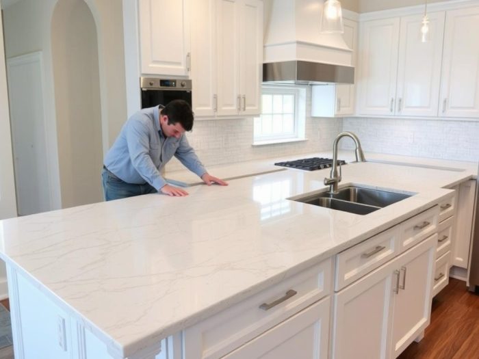 Premium countertop installation for League City kitchen remodel Premium countertop installation for League City kitchen remodel