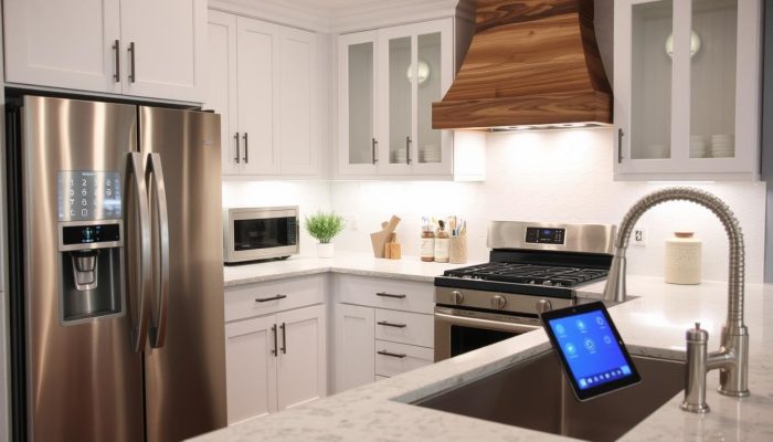 Smart kitchen technology in League City home remodel Smart kitchen technology in League City home remodel