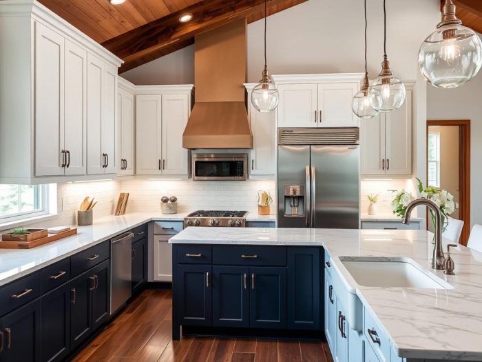 Transitional style kitchen remodel Clear Lake Texas